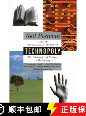 【3-4周达】Technopoly: The Surrender of Culture to Technology [9780679745402]
