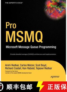 预订 Pro Msmq: Microsoft Message Queue Programming [9781590593462]