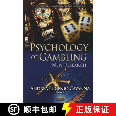 【3-4周达】精装 Psychology of Gambling: New Research [9781621005032]