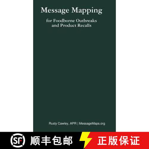 【3-4周达】精装 Message Mapping for Foodborne Outbreaks and Product Recalls [9780578211602]