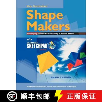 【3-4周达】The Geometer's Sketchpad, Shape Makers: Developing Geometric Reasoning in Middle School [9781604402803]