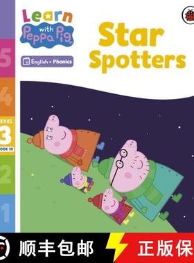 【3-4周达】Learn with Peppa Phonics Level 3 Book 10  Star Spotters (Phonics Reader) [9780241576342]