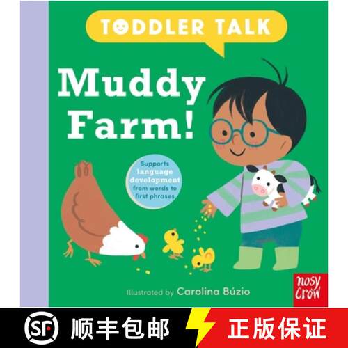 【3-4周达】Toddler Talk: Muddy Farm! [9781805133414]