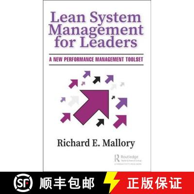 【3-4周达】Lean System Management for Leaders : A New Performance Management Toolset [9781138481848]