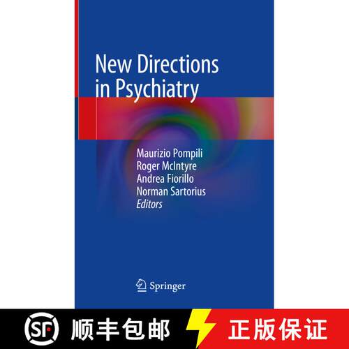 【3-4周达】精装 New Directions in Psychiatry [9783030426361]