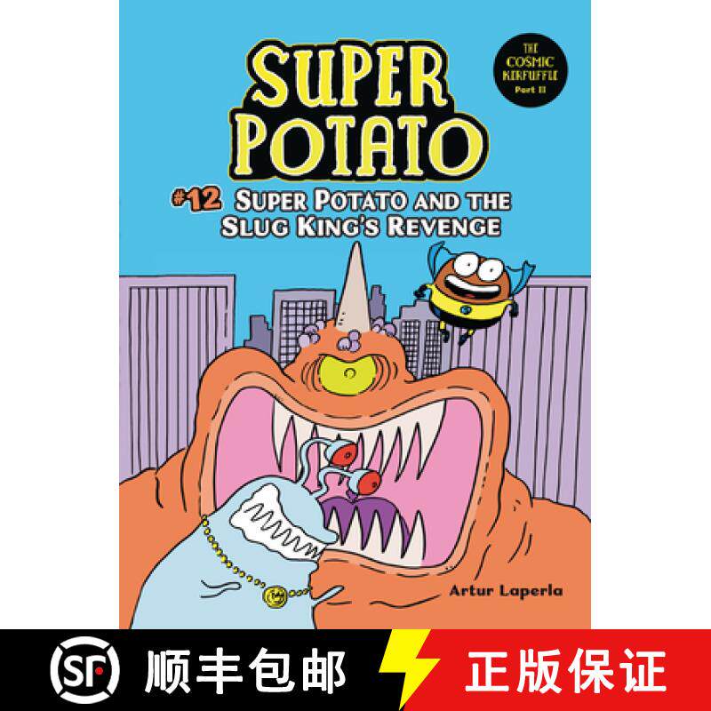 预订 Super Potato and the Slug King's Revenge: Book 12 [9798765628041]