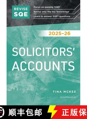 【3-4周达】Revise SQE Solicitors' Accounts 2025/26: SQE1 Revision Guide [9781917183475]