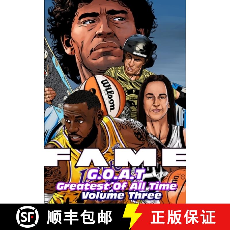 【2-3周达】FAME: Lebron James, Caitlin Clark, Tony Hawk & Diego Maradona [9781965464052]