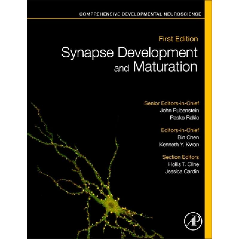 【4周达】Synapse Development and Maturation: Comprehensive Developmental Neuroscience[9780128236727]