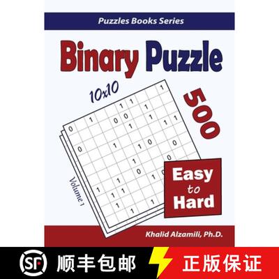 【3-4周达】Binary Puzzle: 500 Easy to Hard (10x10) [9789922636016]