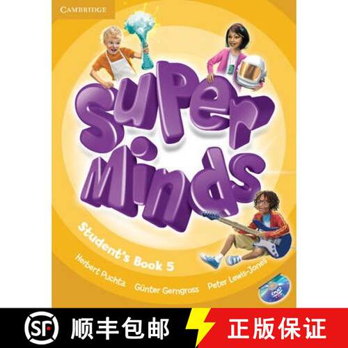 Super Minds Level 5 Student's Book with DVD-ROM [With CDROM] [9780521223355]