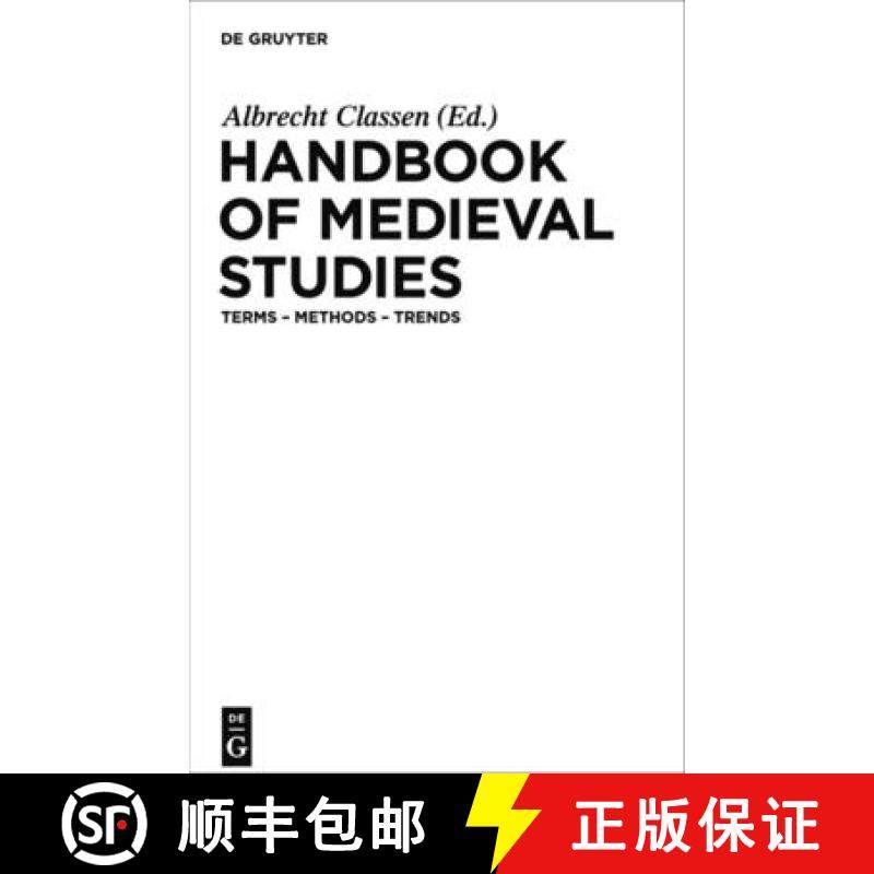 预订 Handbook of Medieval Studies: Terms - Methods - Trends [9783110184099]