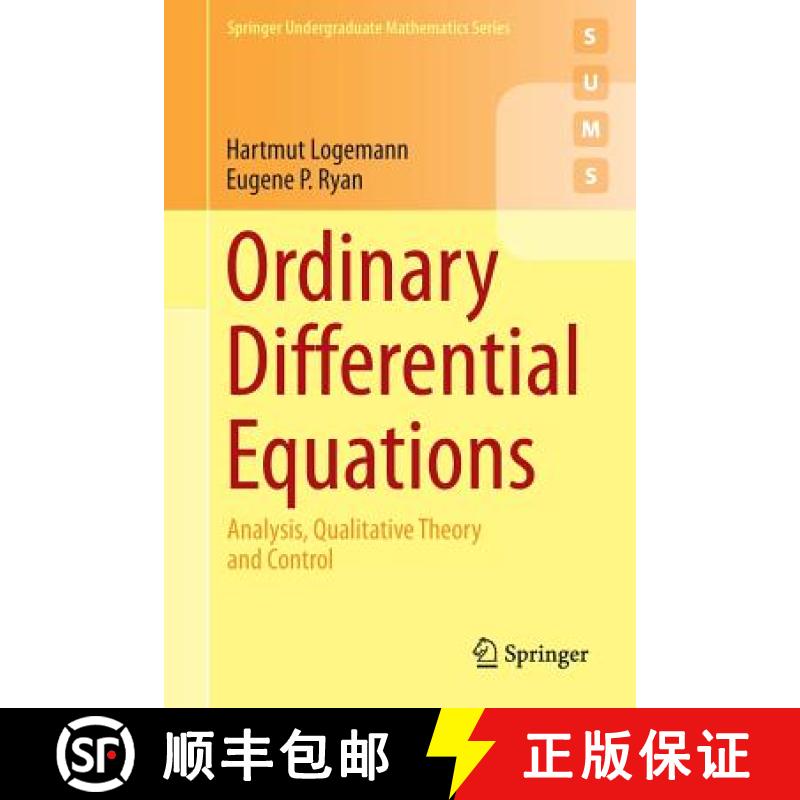 【3-4周达】Ordinary Differential Equations : Analysis, Qualitative Theory and Control [9781447163978]