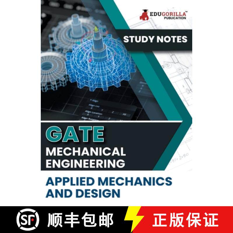 【3-4周达】GATE Mechanical Engineering Applied Mechanics and Design Topic-wise Notes | A Complete Pre... [9789355565976]