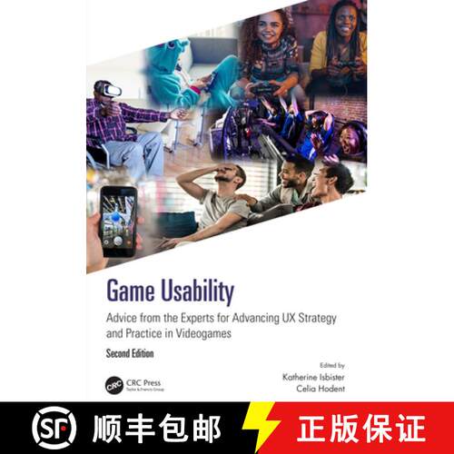 【3-4周达】精装 Game Usability: Advice from the Experts for Advancing UX Strategy and Practice in Vid... [9780367624248]