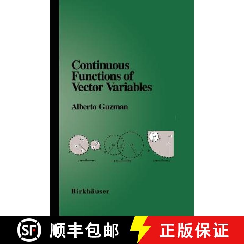 【4周达】Continuous Functions of Vector Variables [9780817642730]