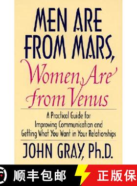 【3-4周达】Men Are from Mars, Women Are from Venus: A Practical Guide for Improving Communication and... [9780060168483]