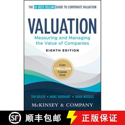 【3-4周达】估值 精装 第八版 Valuation - Measuring and Managing the Value of Companies, Eighth Edition [9781394279418]