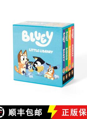 【3-4周达】Bluey: Little Library 4-Book Box Set [9780593752258]
