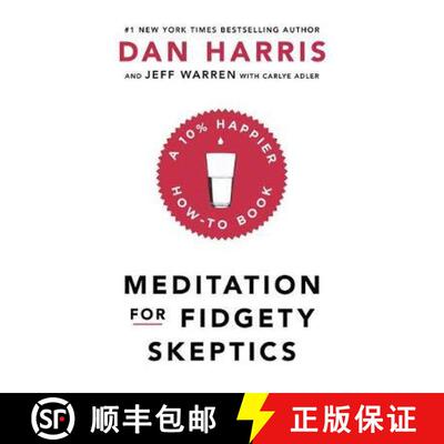 【3-4周达】Meditation For Fidgety Skeptics: A 10% Happier How-To Book [9781473691391]
