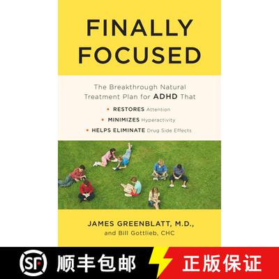 【3-4周达】Finally Focused: The Breakthrough Natural Treatment Plan for ADHD That Restores Attention,... [9780451496591]