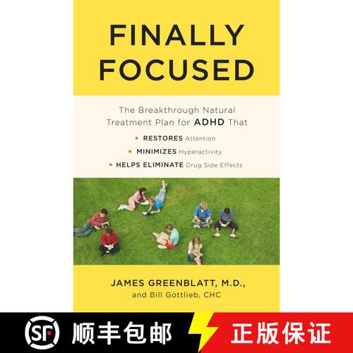 【3-4周达】Finally Focused: The Breakthrough Natural Treatment Plan for ADHD That Restores Attention,... [9780451496591]