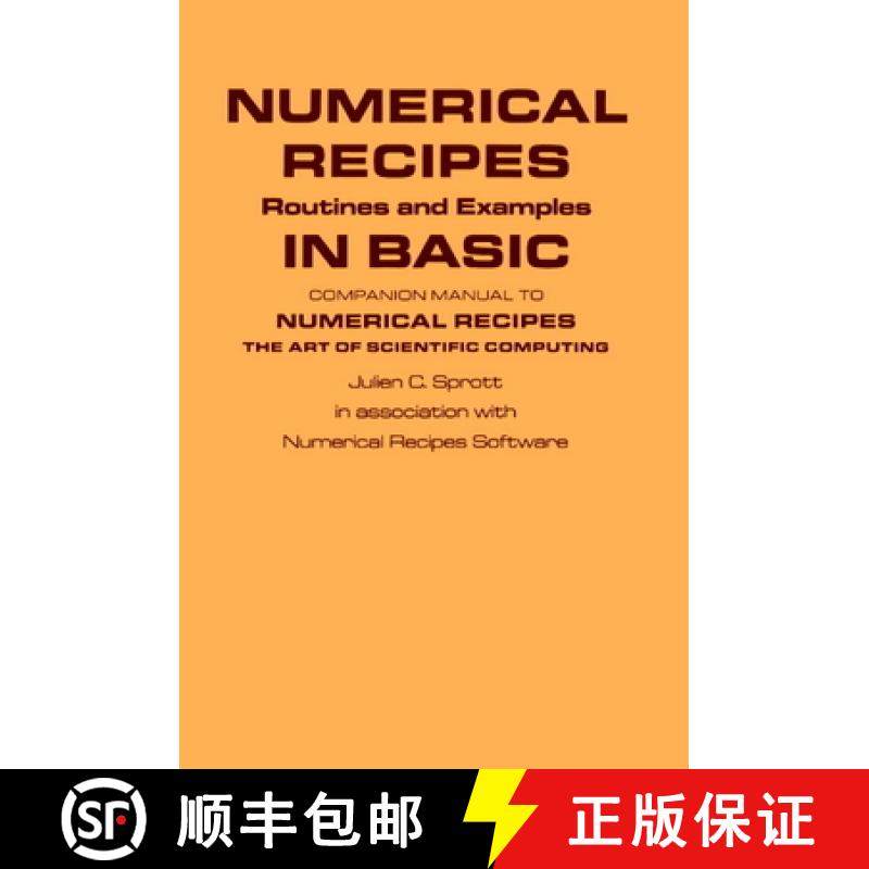 【3-4周达】Numerical Recipes Routines and Examples in Basic (First Edition) [9780521406895]