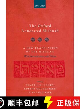 【3-4周达】The Oxford Annotated Mishnah [With Access Code] [9780192846143]