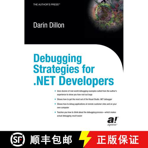 【3-4周达】Debugging Strategies For .NET Developers (First Edition) [9781590590591]