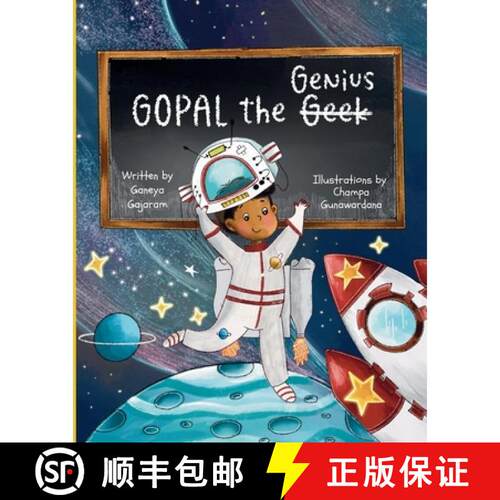 【3-4周达】Gopal the Genius [9781069984708]