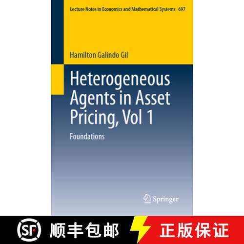 【3-4周达】Heterogeneous Agents in Asset Pricing, Vol 1: Foundations [9783031932656]
