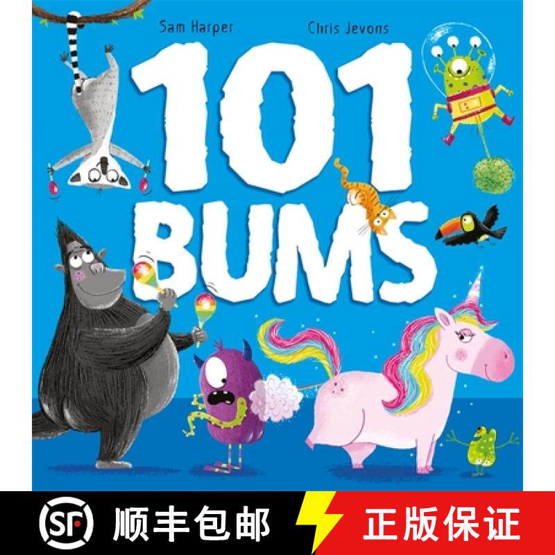 【3-4周达】101 Bums : The hilarious bestselling, award-winning rhyming romp [9781444955002]图片