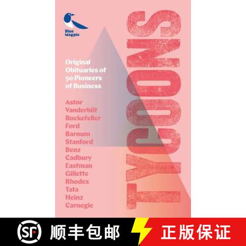 【3-4周达】Tycoons: Original Obituaries of 50 Pioneers of Business [9781912937035]