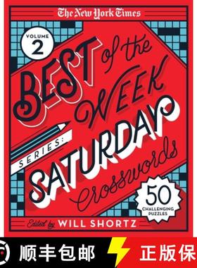 【3-4周达】The New York Times Best of the Week Series 2: Saturday Crosswords: 50 Challenging Puzzles [9781250803337]