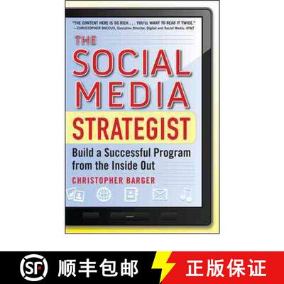 【3-4周达】精装 The Social Media Strategist: Build a Successful Program from the Inside Out [9780071768252]