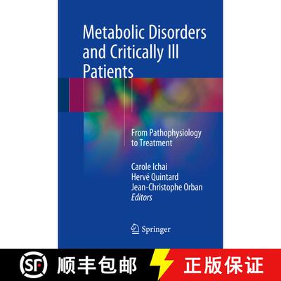 【3-4周达】Metabolic Disorders and Critically Ill Patients: From Pathophysiology to Treatment (1st ed... [9783319640082]