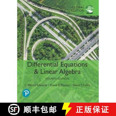 【3-4周达】Differential Equations and Linear Algebra, Global Edition [9781292356952]