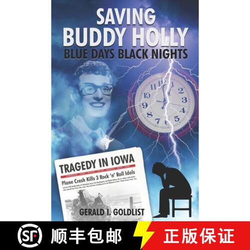 【3-4周达】Saving Buddy Holly - Blue Days Black Nights [9781738187317]