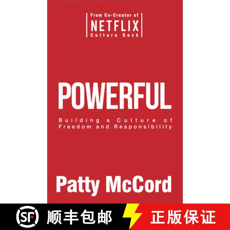 【3-4周达】Powerful (Intl): Building a Culture of Freedom and Responsibility [9781939714091]
