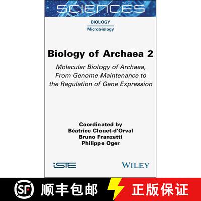 【3-4周达】精装 Biology of Archea Volume 2 – Molecular Biology of  Archaea, From Genome Maintenance ... [9781789451696]