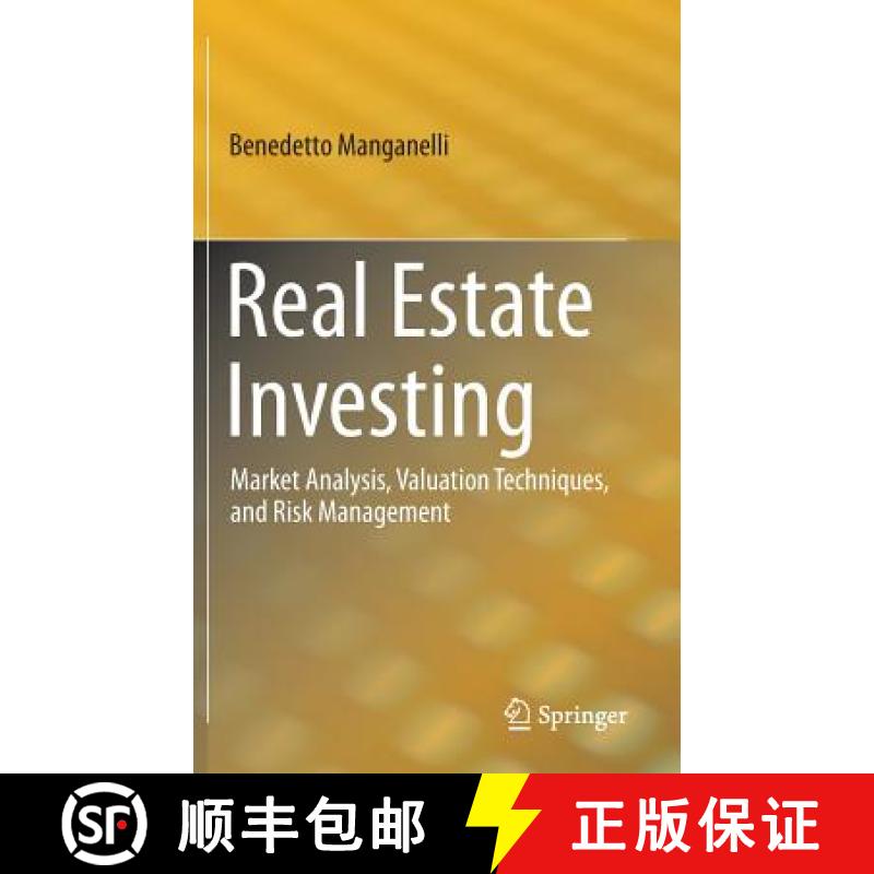 【3-4周达】Real Estate Investing : Market Analysis, Valuation Techniques, and Risk Management [9783319063966]