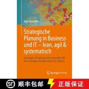 Business Strategien und Strategische Roadmap systematisch ... agil Planung 4周达 9783658426958 lean