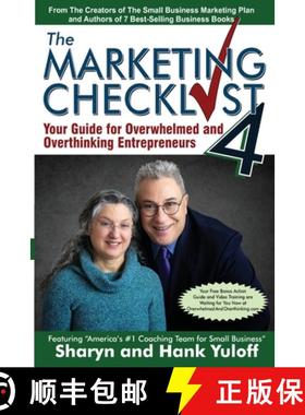 预订 The Marketing Checklist 4: Your Guide for Overwhelmed and Overthinking Entrepreneurs [9798989085408]