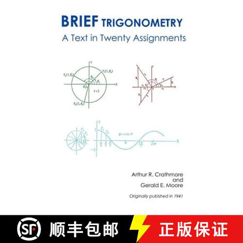 【3-4周达】Brief Trigonometry a Text in Twenty Assignments [9780985172138]