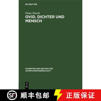 【3-4周达】Ovid. Dichter und Mensch [9783112582091]
