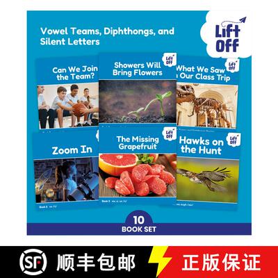 【3-4周达】Phonic Books Lift Off Readers Vowel Teams, Diphthongs, and Silent Letters [9798217134731]