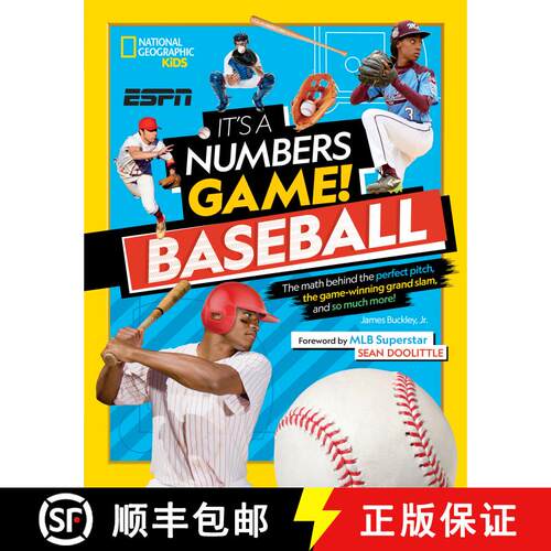 【3-4周达】精装 It’s A Number’s Game! Baseball: The Math Behind the Perfect Pitch, the Game-Winning... [9781426371561]