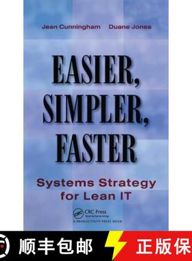 【3-4周达】Easier, Simpler, Faster: Systems Strategy for Lean It [9781563273537]