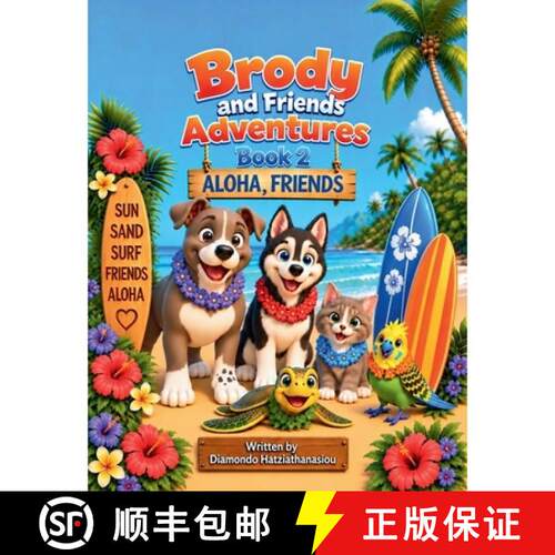 【3-4周达】Brody and Friends Adventures [9798996097531]