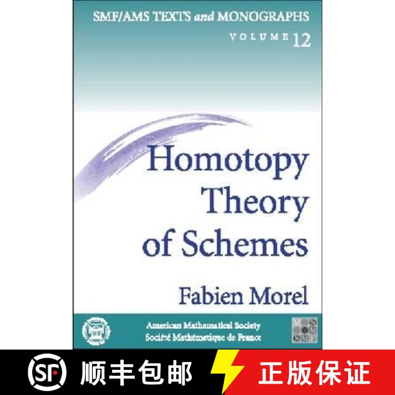 【3-4周达】Homotopy Theory of Schemes 法国数学学会 [9780821831649]